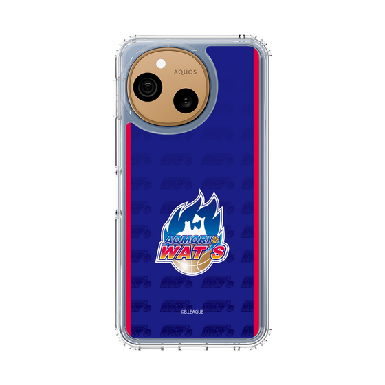 スリムプロテクションケース［ B.LEAGUE - 青森ワッツ - ロゴデザイン ］