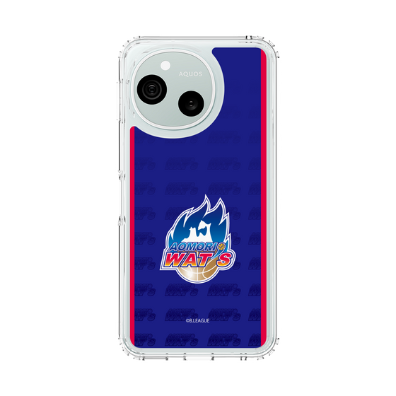 スリムプロテクションケース［ B.LEAGUE - 青森ワッツ - ロゴデザイン ］