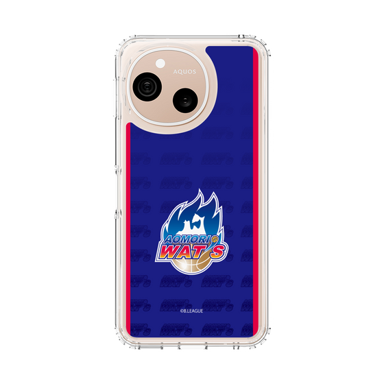 スリムプロテクションケース［ B.LEAGUE - 青森ワッツ - ロゴデザイン ］