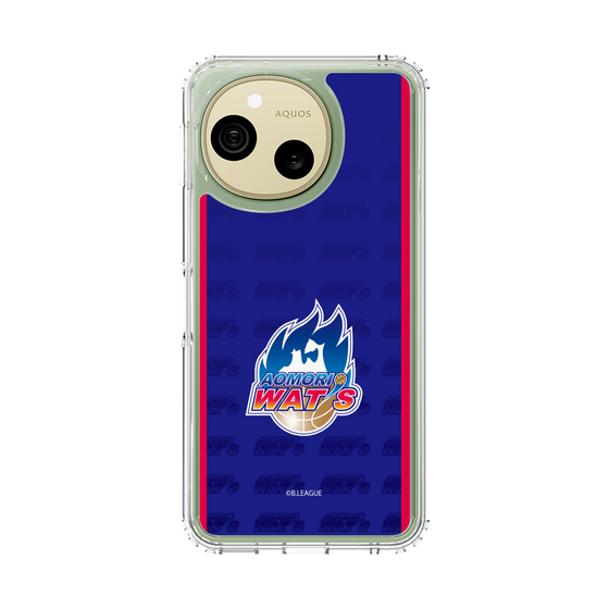 スリムプロテクションケース［ B.LEAGUE - 青森ワッツ - ロゴデザイン ］
