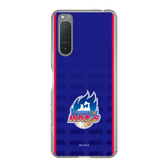 スリムプロテクションケース［ B.LEAGUE - 青森ワッツ - ロゴデザイン ］