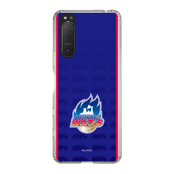 スリムプロテクションケース［ B.LEAGUE - 青森ワッツ - ロゴデザイン ］