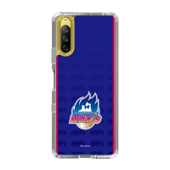 スリムプロテクションケース［ B.LEAGUE - 青森ワッツ - ロゴデザイン ］