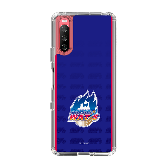 スリムプロテクションケース［ B.LEAGUE - 青森ワッツ - ロゴデザイン ］