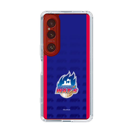 スリムプロテクションケース［ B.LEAGUE - 青森ワッツ - ロゴデザイン ］