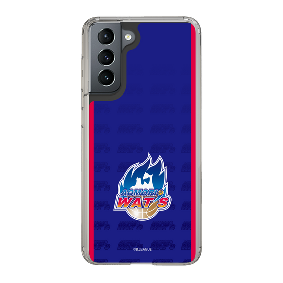 スリムプロテクションケース［ B.LEAGUE - 青森ワッツ - ロゴデザイン ］