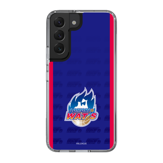 スリムプロテクションケース［ B.LEAGUE - 青森ワッツ - ロゴデザイン ］