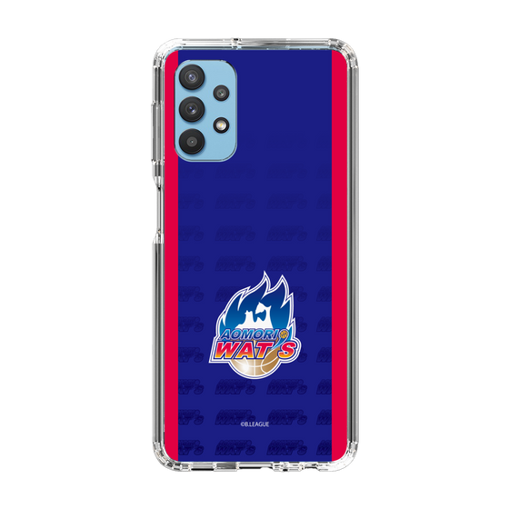 スリムプロテクションケース［ B.LEAGUE - 青森ワッツ - ロゴデザイン ］