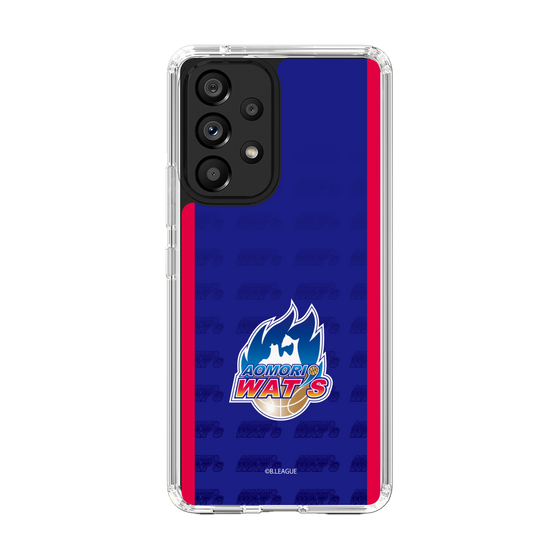 スリムプロテクションケース［ B.LEAGUE - 青森ワッツ - ロゴデザイン ］