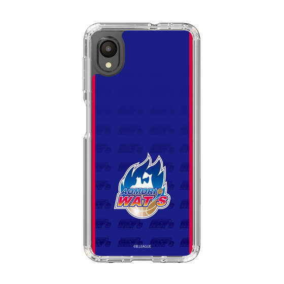 スリムプロテクションケース［ B.LEAGUE - 青森ワッツ - ロゴデザイン ］