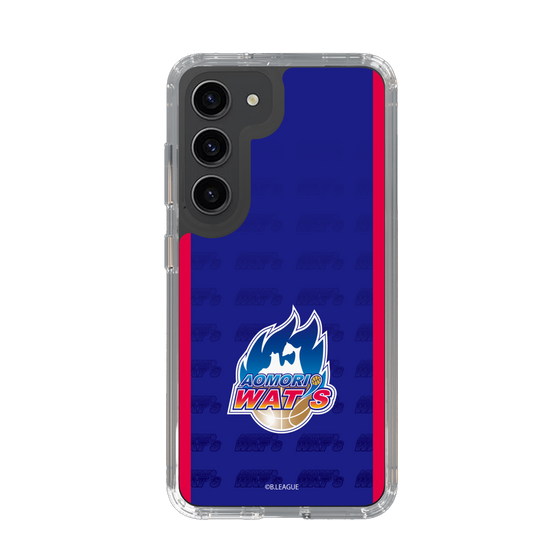 スリムプロテクションケース［ B.LEAGUE - 青森ワッツ - ロゴデザイン ］