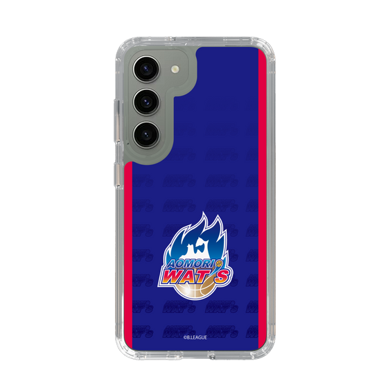 スリムプロテクションケース［ B.LEAGUE - 青森ワッツ - ロゴデザイン ］