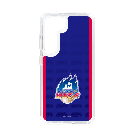スリムプロテクションケース［ B.LEAGUE - 青森ワッツ - ロゴデザイン ］