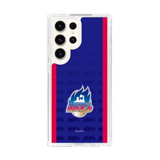 スリムプロテクションケース［ B.LEAGUE - 青森ワッツ - ロゴデザイン ］