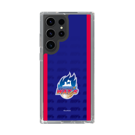 スリムプロテクションケース［ B.LEAGUE - 青森ワッツ - ロゴデザイン ］