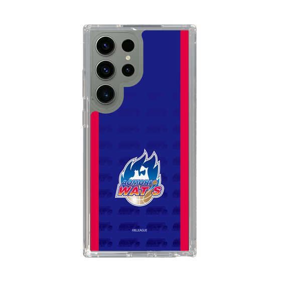 スリムプロテクションケース［ B.LEAGUE - 青森ワッツ - ロゴデザイン ］