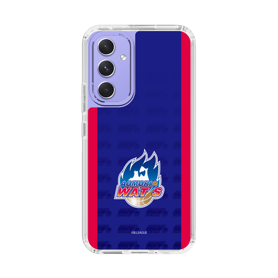 スリムプロテクションケース［ B.LEAGUE - 青森ワッツ - ロゴデザイン ］