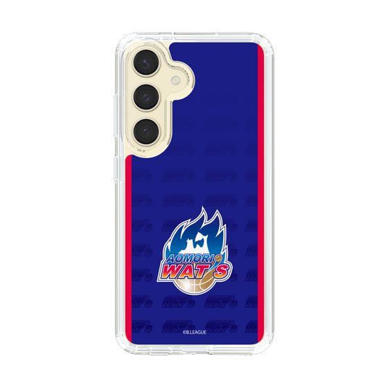 スリムプロテクションケース［ B.LEAGUE - 青森ワッツ - ロゴデザイン ］