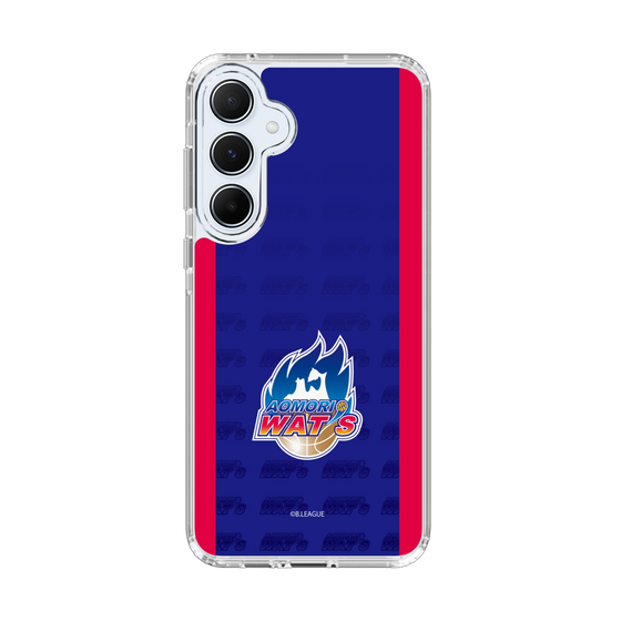 スリムプロテクションケース［ B.LEAGUE - 青森ワッツ - ロゴデザイン ］