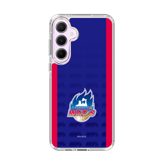 スリムプロテクションケース［ B.LEAGUE - 青森ワッツ - ロゴデザイン ］