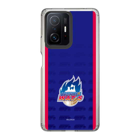 スリムプロテクションケース［ B.LEAGUE - 青森ワッツ - ロゴデザイン ］