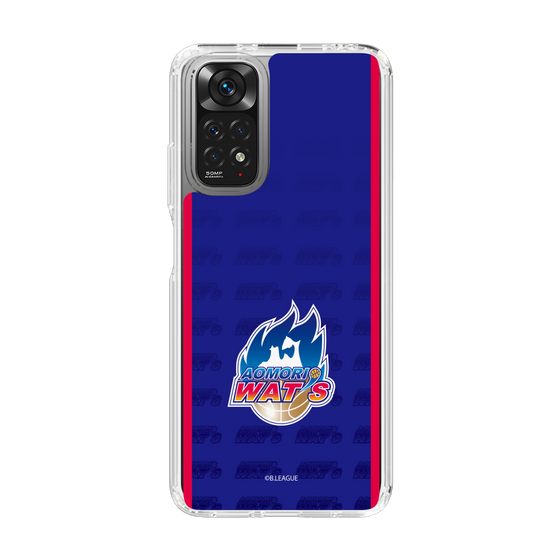 スリムプロテクションケース［ B.LEAGUE - 青森ワッツ - ロゴデザイン ］
