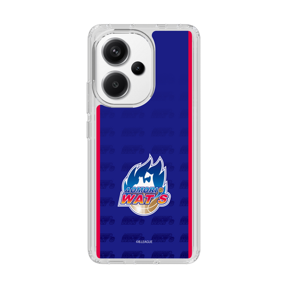 スリムプロテクションケース［ B.LEAGUE - 青森ワッツ - ロゴデザイン ］