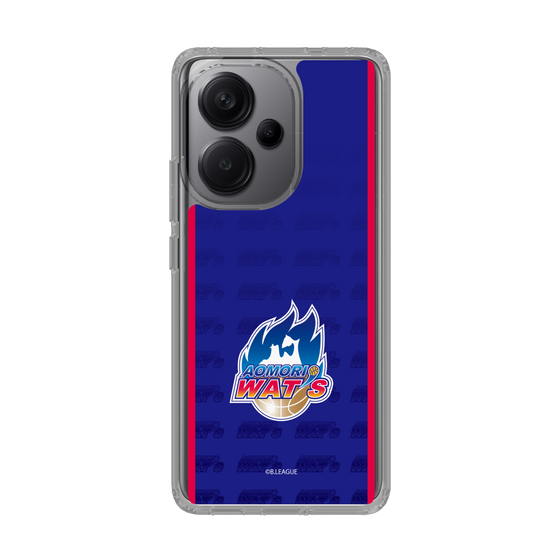 スリムプロテクションケース［ B.LEAGUE - 青森ワッツ - ロゴデザイン ］