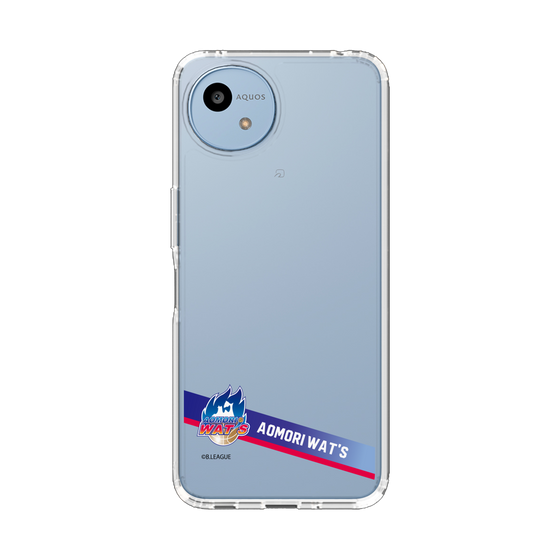 スリムプロテクションケース［ B.LEAGUE - 青森ワッツ - ラインデザイン ］