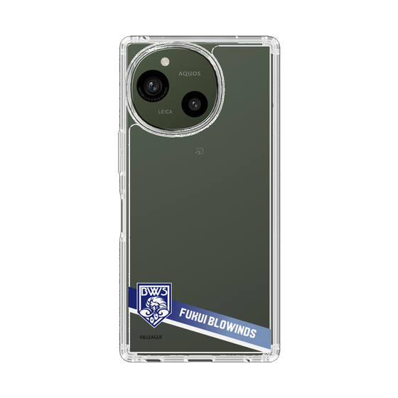 スリムプロテクションケース［ B.LEAGUE - 福井ブローウィンズ - ラインデザイン ］