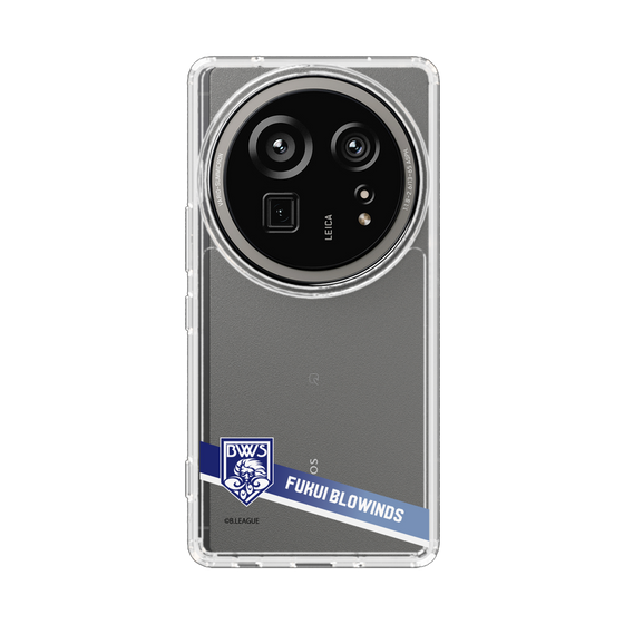 スリムプロテクションケース［ B.LEAGUE - 福井ブローウィンズ - ラインデザイン ］