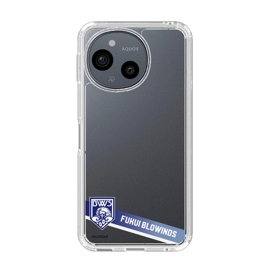 スリムプロテクションケース［ B.LEAGUE - 福井ブローウィンズ - ラインデザイン ］