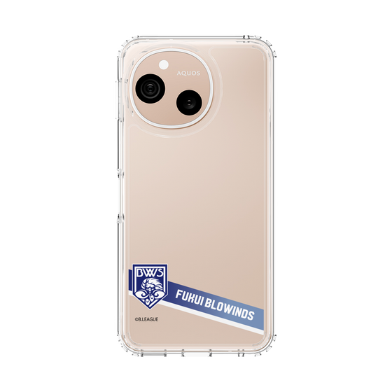 スリムプロテクションケース［ B.LEAGUE - 福井ブローウィンズ - ラインデザイン ］