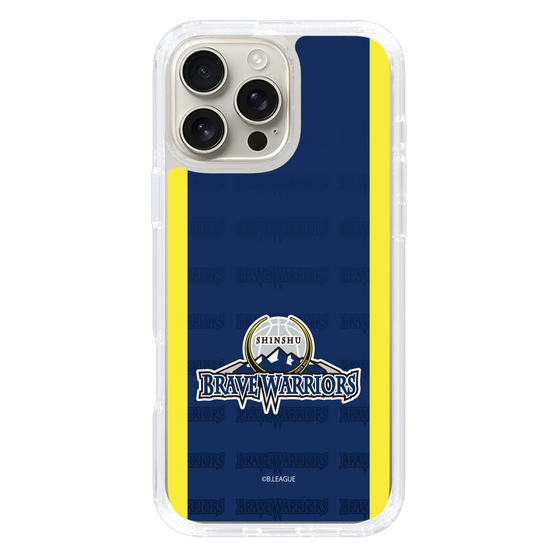 スリムプロテクションケース［ B.LEAGUE - 信州ブレイブウォリアーズ - ロゴデザイン ］