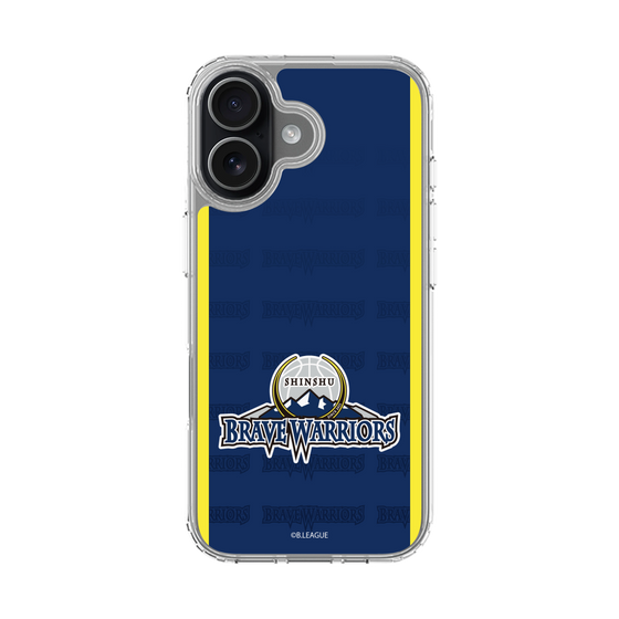 スリムプロテクションケース［ B.LEAGUE - 信州ブレイブウォリアーズ - ロゴデザイン ］