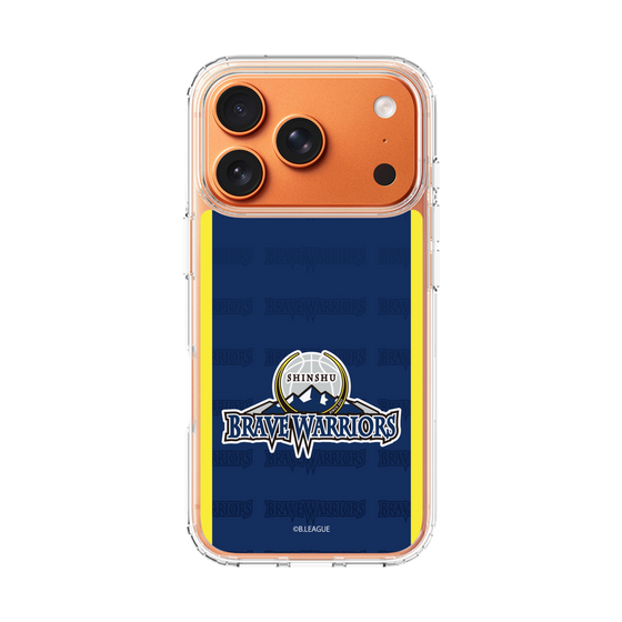 スリムプロテクションケース［ B.LEAGUE - 信州ブレイブウォリアーズ - ロゴデザイン ］