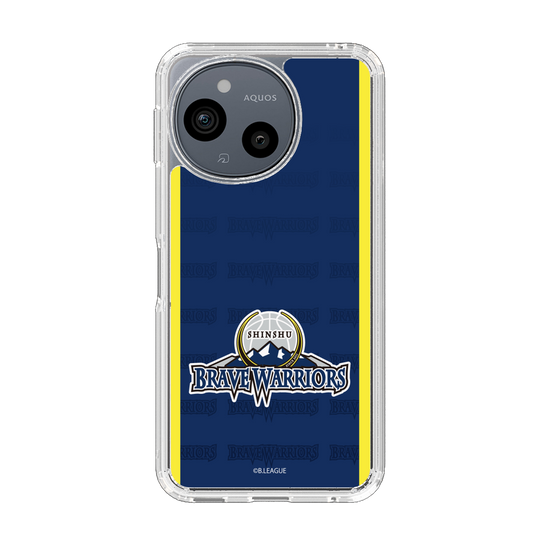 スリムプロテクションケース［ B.LEAGUE - 信州ブレイブウォリアーズ - ロゴデザイン ］