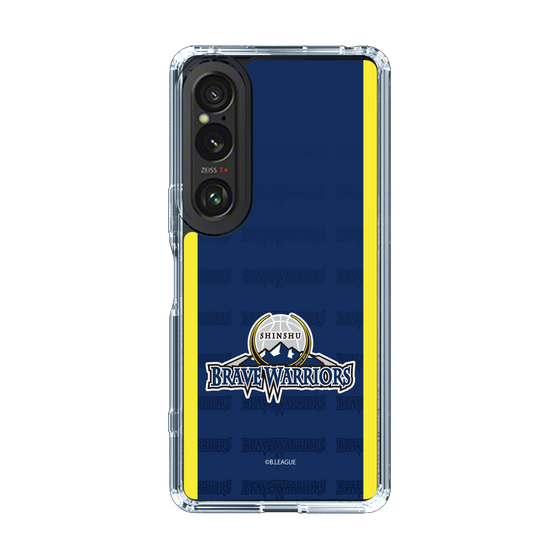 スリムプロテクションケース［ B.LEAGUE - 信州ブレイブウォリアーズ - ロゴデザイン ］