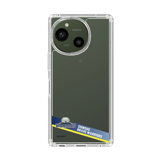 スリムプロテクションケース［ B.LEAGUE - 信州ブレイブウォリアーズ - ラインデザイン ］