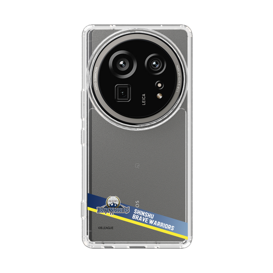 スリムプロテクションケース［ B.LEAGUE - 信州ブレイブウォリアーズ - ラインデザイン ］