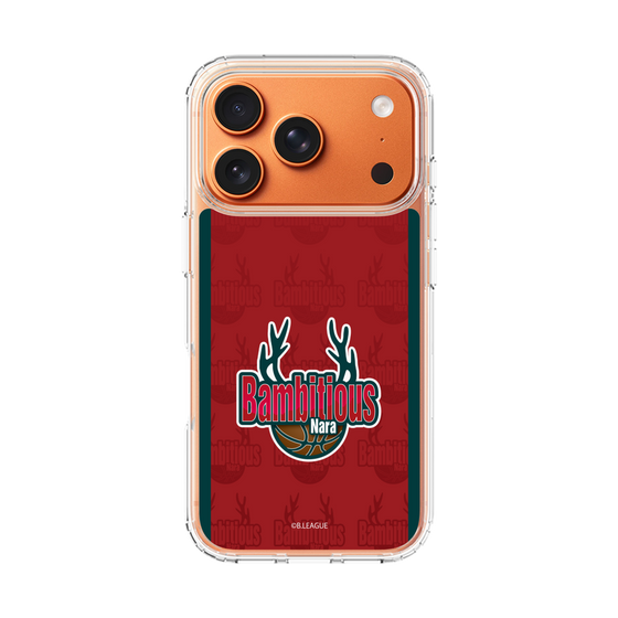 スリムプロテクションケース［ B.LEAGUE - バンビシャス奈良 - ロゴデザイン ］