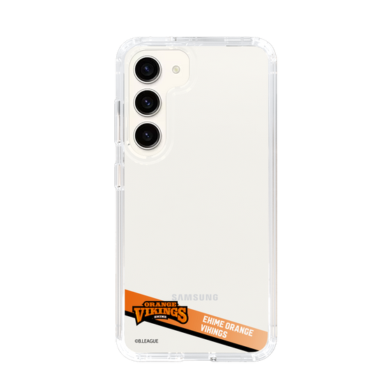 スリムプロテクションケース［ B.LEAGUE - 愛媛オレンジバイキングス - ラインデザイン ］