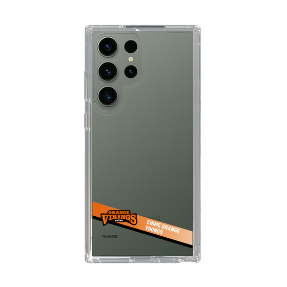 スリムプロテクションケース［ B.LEAGUE - 愛媛オレンジバイキングス - ラインデザイン ］
