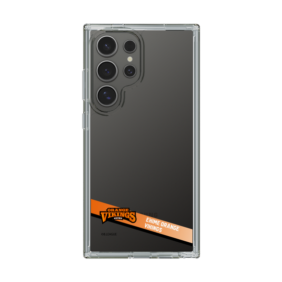 スリムプロテクションケース［ B.LEAGUE - 愛媛オレンジバイキングス - ラインデザイン ］