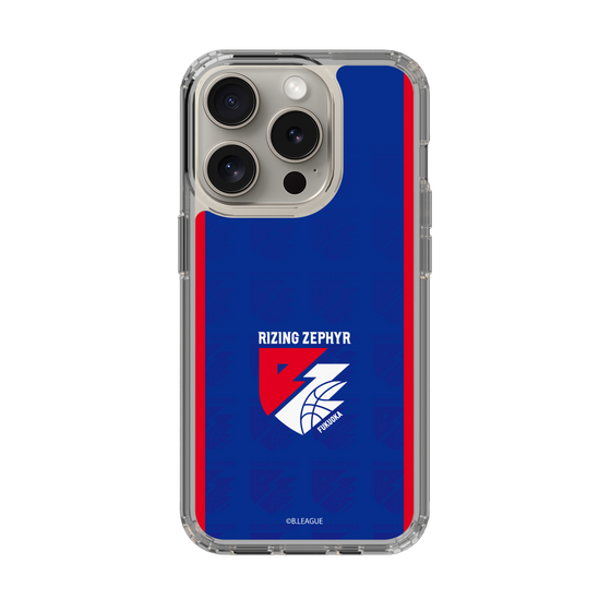 スリムプロテクションケース［ B.LEAGUE - ライジングゼファー福岡 - ロゴデザイン ］