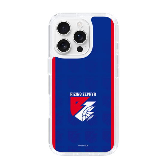 スリムプロテクションケース［ B.LEAGUE - ライジングゼファー福岡 - ロゴデザイン ］