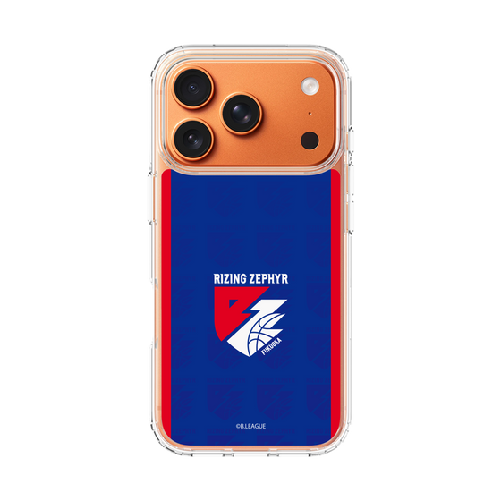 スリムプロテクションケース［ B.LEAGUE - ライジングゼファー福岡 - ロゴデザイン ］