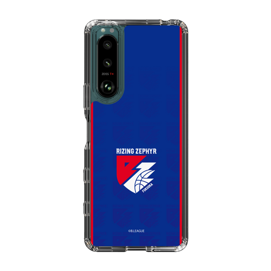 スリムプロテクションケース［ B.LEAGUE - ライジングゼファー福岡 - ロゴデザイン ］