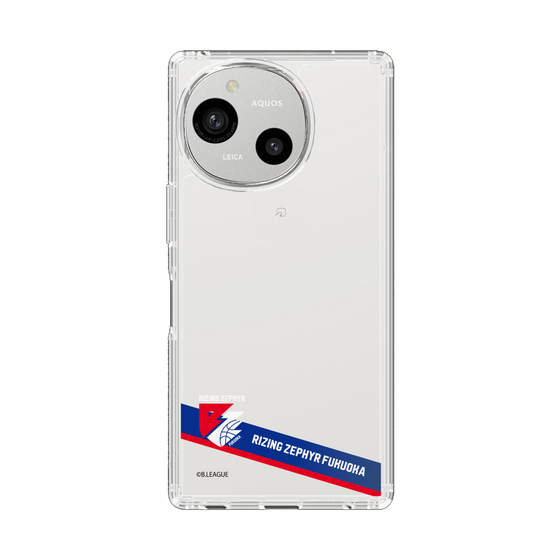 スリムプロテクションケース［ B.LEAGUE - ライジングゼファー福岡 - ラインデザイン ］