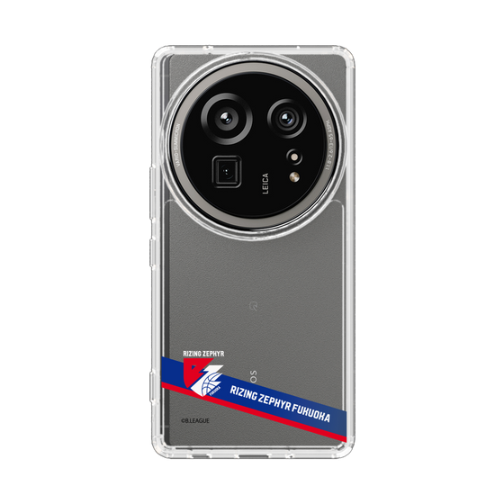 スリムプロテクションケース［ B.LEAGUE - ライジングゼファー福岡 - ラインデザイン ］